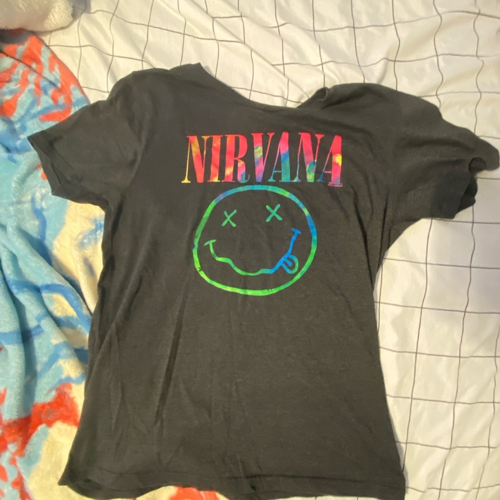nirvana tee shirt